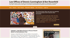 Desktop Screenshot of benrosenfeldlaw.com
